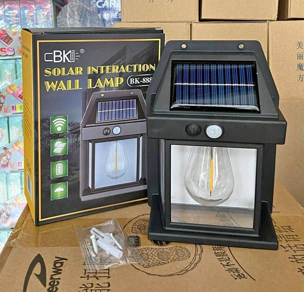 Solar Interaction Wall Lamp BK-888